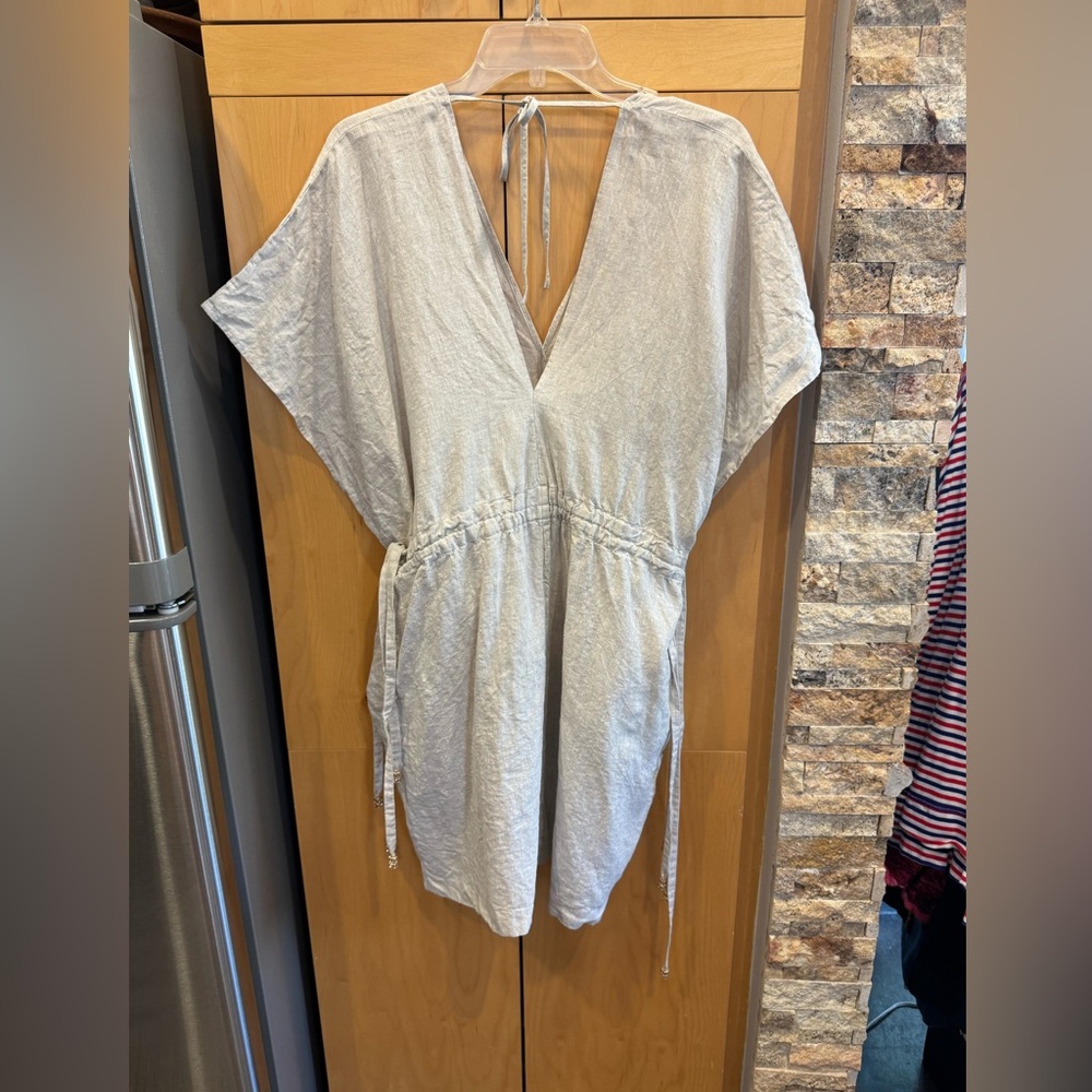 Jim Thompson Tie-Waist Dress